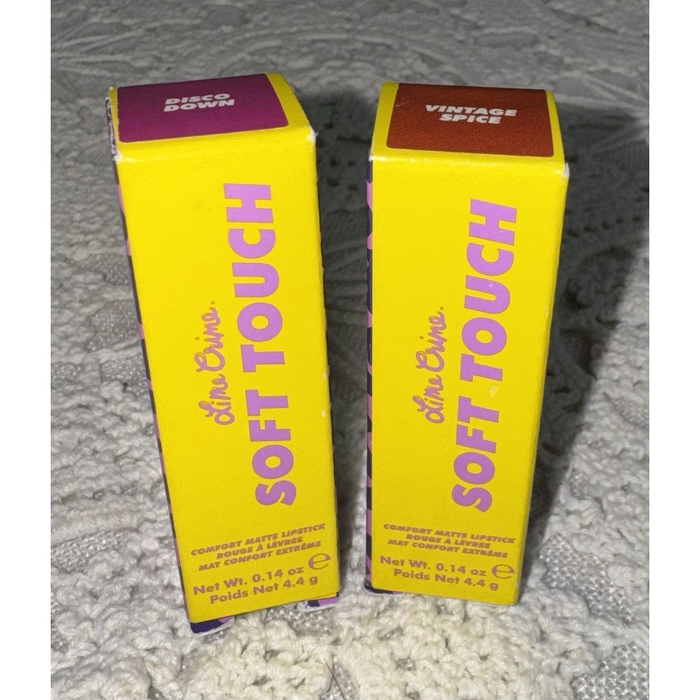 Lime Crime Vintage Spice Disco Down Soft Touch Lipstick .14oz Discontinued NEW